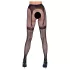 Cottelli Legwear - autoreggenti nere aperte (S-L)