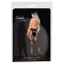 Cottelli Legwear - autoreggenti nere aperte (S-L)