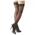 Cottelli - Autoreggenti nere - banda decorativa - 3/M-L
