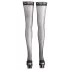 Cottelli - Autoreggenti nere - banda decorativa - 3/M-L