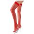 Cottelli - Calze a rete rosse dense - M