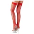 Cottelli - Autoreggenti rete fine - rosso - L