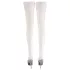 Cottelli - Autoreggenti satinato - bianco - 4/L