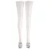 Cottelli - Autoreggenti satinato - bianco - 5/XL