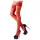 Cottelli - Autoreggenti satinati - rosso - 3/M-L