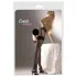 Cottelli - Collant rete - dettaglio lacci e pizzo - M/L