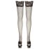 Cottelli - Calze autoreggenti con pizzo 11cm (nero) - 4