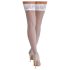 Cottelli - Reggicalze in pizzo floreale (bianco) - 3/M-L