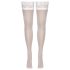 Cottelli - Reggicalze in pizzo floreale (bianco) - 3/M-L