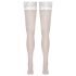 Cottelli - Reggicalze in pizzo floreale (bianco) - 3/M-L