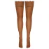 Cottelli - autoreggenti in pizzo floreale - color carne - 3/M-L