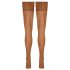 Cottelli - Autoreggenti in Pizzo Floreale (Naturale) - 3/M-L