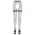 Cottelli - calze a rete sexy con pizzo - nero - M/L