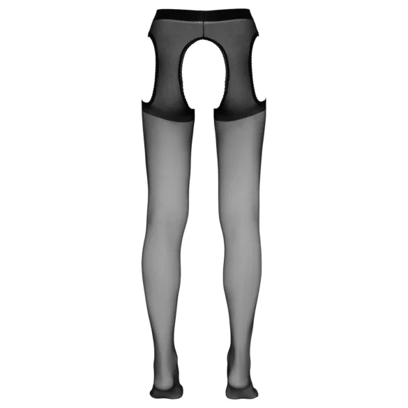 Cottelli - collant aperti (crotchless) (nero)