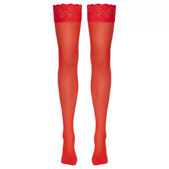 Cottelli - autoreggenti seta - rosso - L
