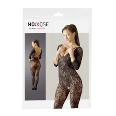 NO:XQSE - Body intimo floreale - nero - taglia S-L