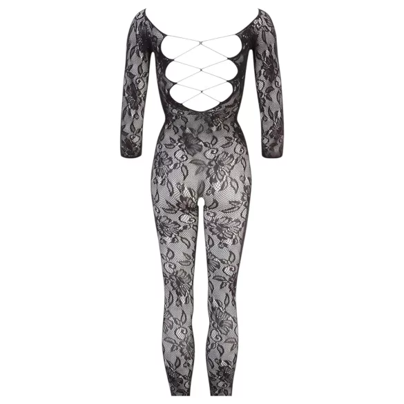 NO:XQSE - Body intimo floreale - nero - taglia S-L
