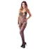 NO:XQSE - body in pizzo e rete - nero - taglia S-L
