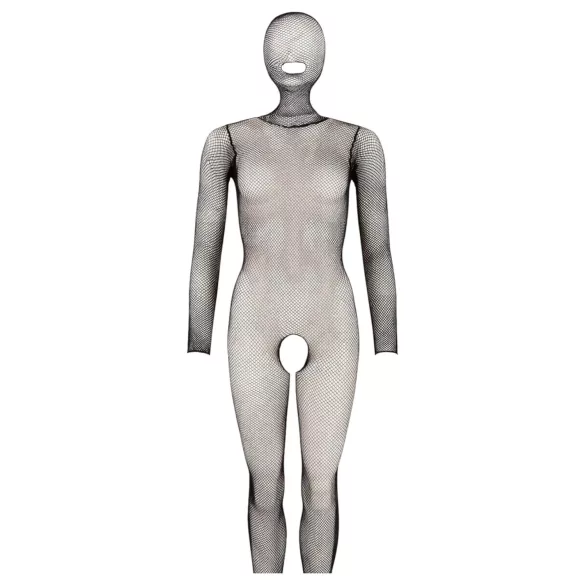 Mandy Mystery - Tuta rete integrale con maschera - nero (S-L)