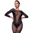 Cinquantan sfumature - seducente tuta in pizzo nero - L/XL