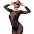 Cinquantan sfumature - seducente tuta in pizzo nero - L/XL