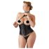 Cottelli Plus Size - Corsetto Satinato Nero