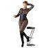 Cottelli Plus Size - Corsetto Satinato Nero