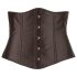 Cottelli Plus Size - Corsetto Satinato Nero