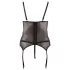 Cottelli - Top donna in pizzo con nastri - nero - XXXL