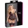 Cottelli - Top donna in pizzo con nastri - nero - XXXXL