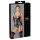 Cottelli Bondage - top lucido push-up con manetta (nero) - XL