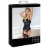 Abierta Fina - reggiseno sollevante con reggicalze - nero