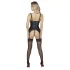 Abierta Fina - reggiseno sollevante con reggicalze - nero - L