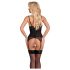 Cottelli - Top aperto con perle (nero) - M