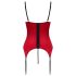 Cottelli - reggiseno sollevapetto con pizzo - set intimo rosso - M