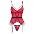 Cottelli - set lingerie natalizio - rosso