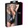 Cottelli - body retato lucente (nero) - M