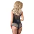 Cottelli - body a rete lucida - nero - M