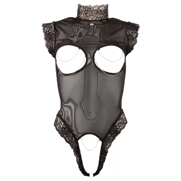 Abierta Fina - body donna sexy - pizzo trasparente - M
