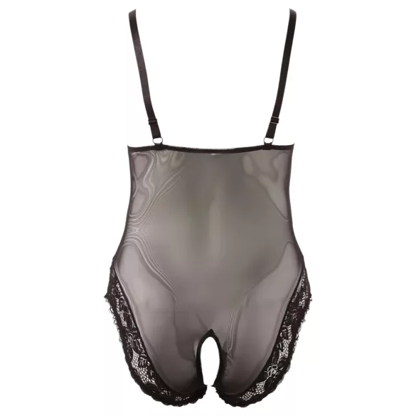 Cottelli Plus Size - body in pizzo - nero