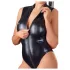 Cottelli - body sexy - trasparente - nero