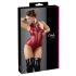 Cottelli Party - body senza maniche con zip - lucido rosso