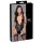 Cottelli Bondage - body pizzo con collarino - nero - L