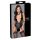 Cottelli Bondage - body in pizzo, collo a fascia (nero) - XL