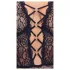 Cottelli Curves Plus Size - body trasparente fantasia - nero - 90D/XL