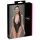 Cottelli Party - body lucido con collo halter - nero