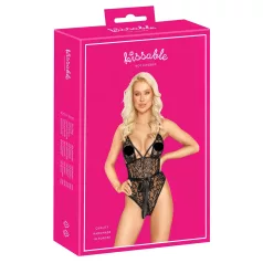 Kissable - body in pizzo (nero)