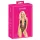 Kissable - body nero ricamato rosa - L/XL