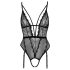 Cottelli - body aperto con reggicalze (nero) - M