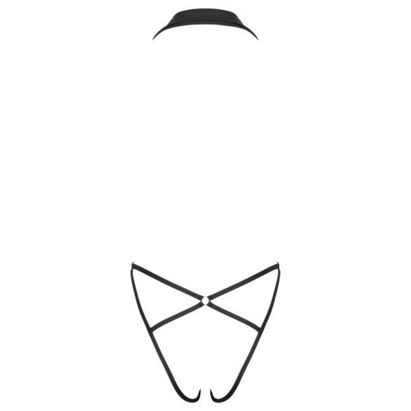 Cottelli Party - body con colletto - nero